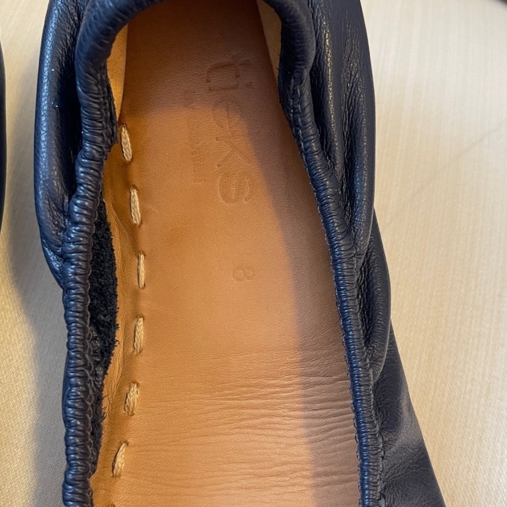 TIEKS BLUE & TEAL BALLET SHOES SIZE 8 - Picture 4 of 6